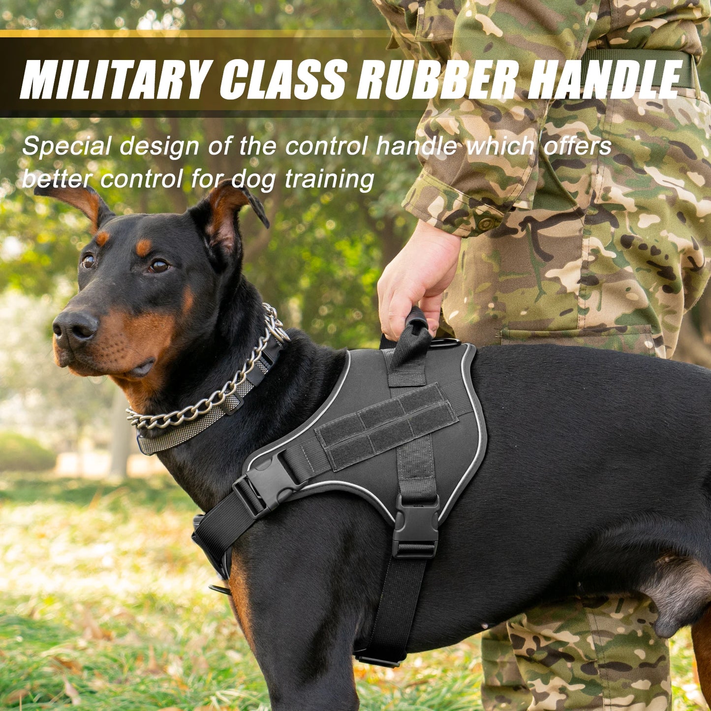 Pet Training Vest – Tactical Dog Harness Explosion Proof