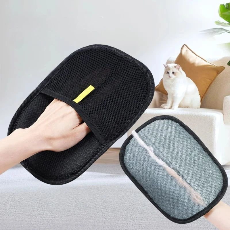 Dog & Cat Dehairing Gloves – Portable Hair Remove