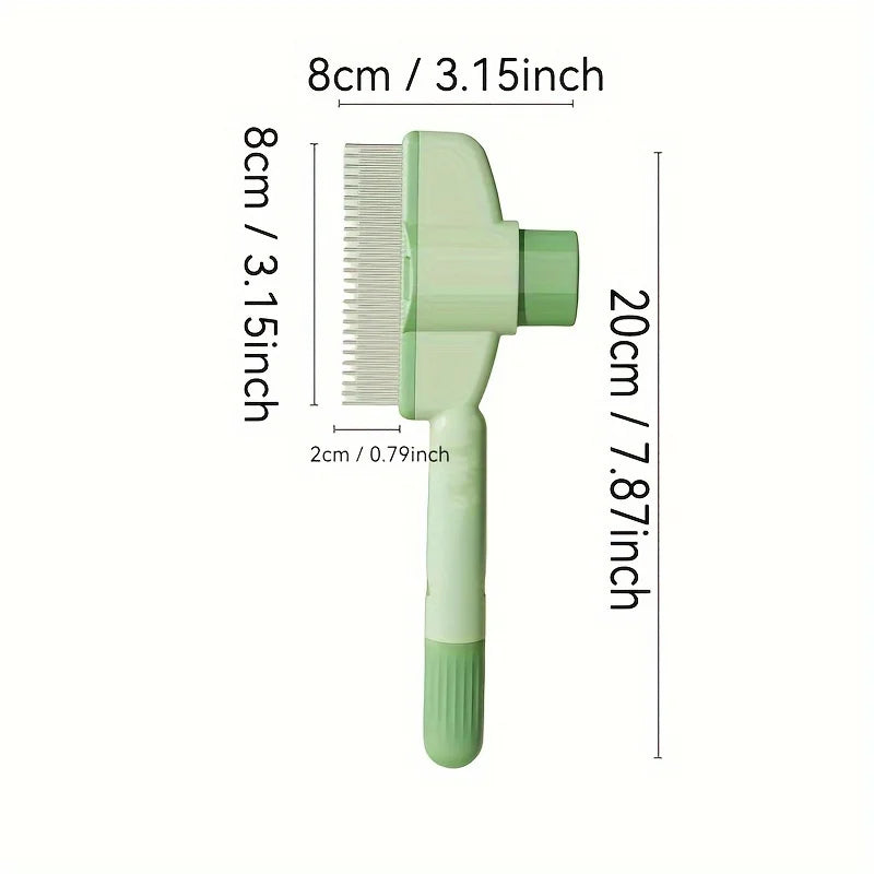 Pet Hair Removal Comb – Long & Short Fur Grooming Tool