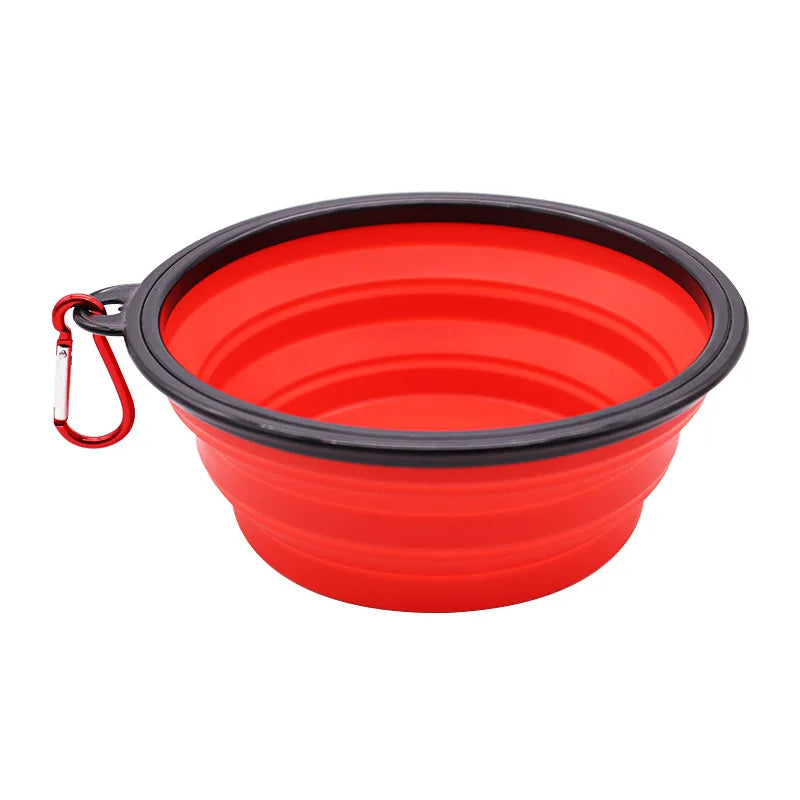 Portable Dog & Cat Bowl – 2-in-1 Travel Feeder