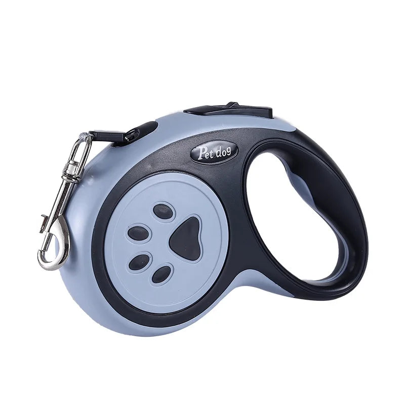Retractable Dog Leash – Durable Nylon, 3m & 5m
