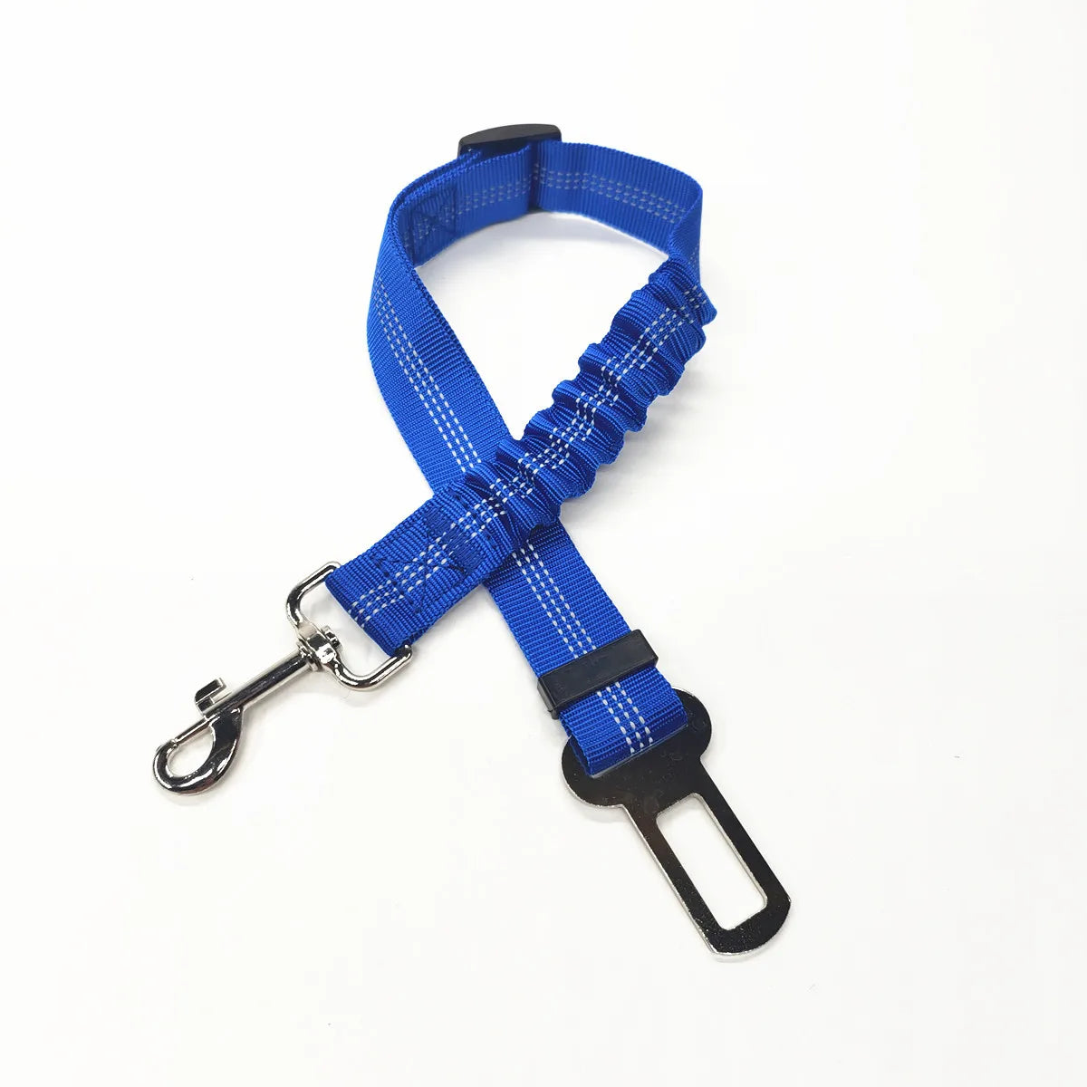 Adjustable Dog Car Seat Belt – Reflective & Padded Harness