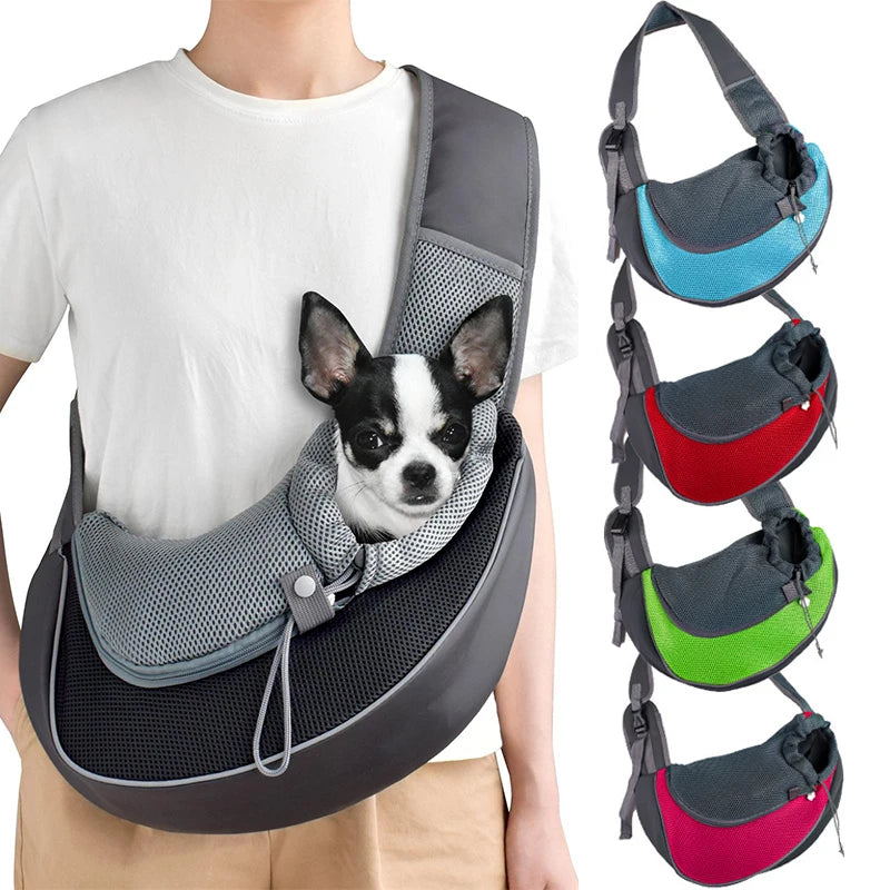 Pet Carrier Backpack – Travel Sling Bag for Dogs & Cats