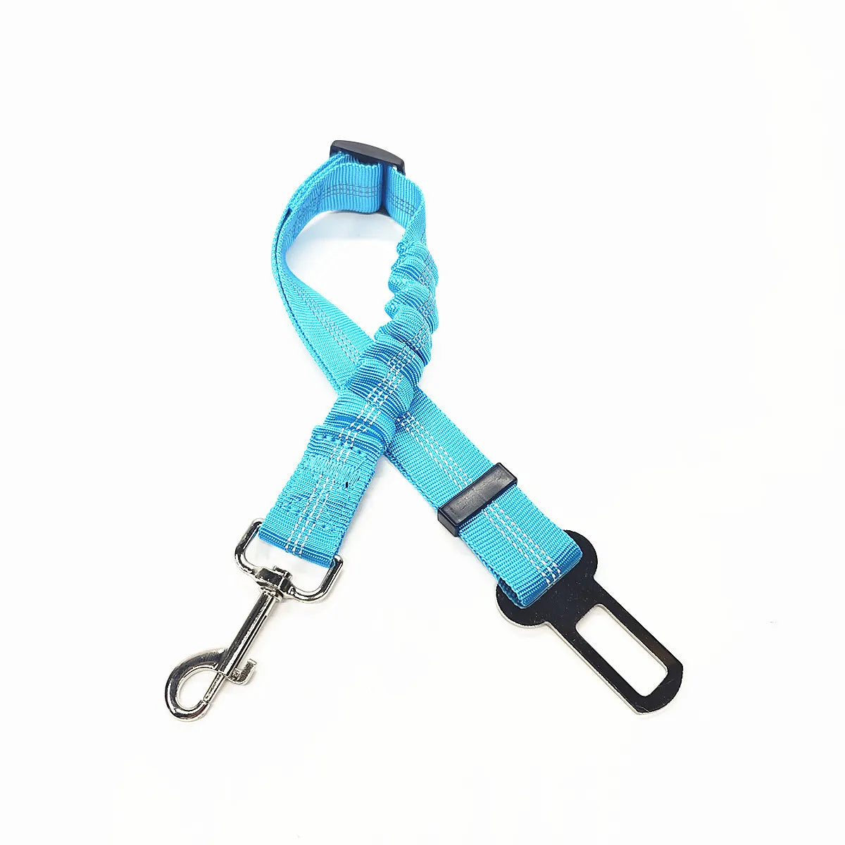 Adjustable Dog Car Seat Belt – Reflective & Padded Harness