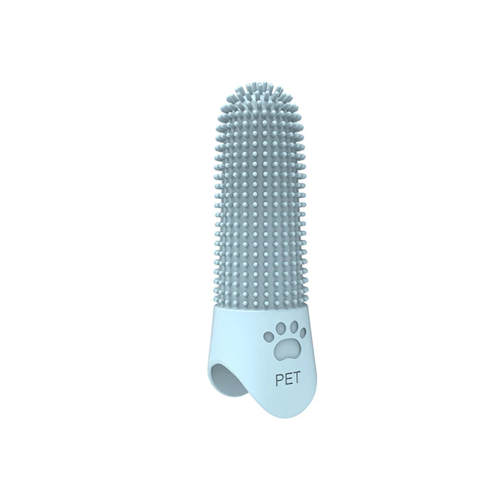 Pet Silicone Toothbrush – Teeth Cleaning for Dogs & Cats