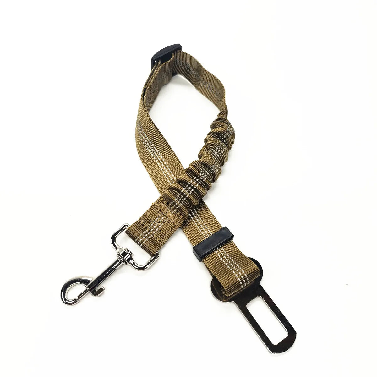 Adjustable Dog Car Seat Belt – Reflective & Padded Harness