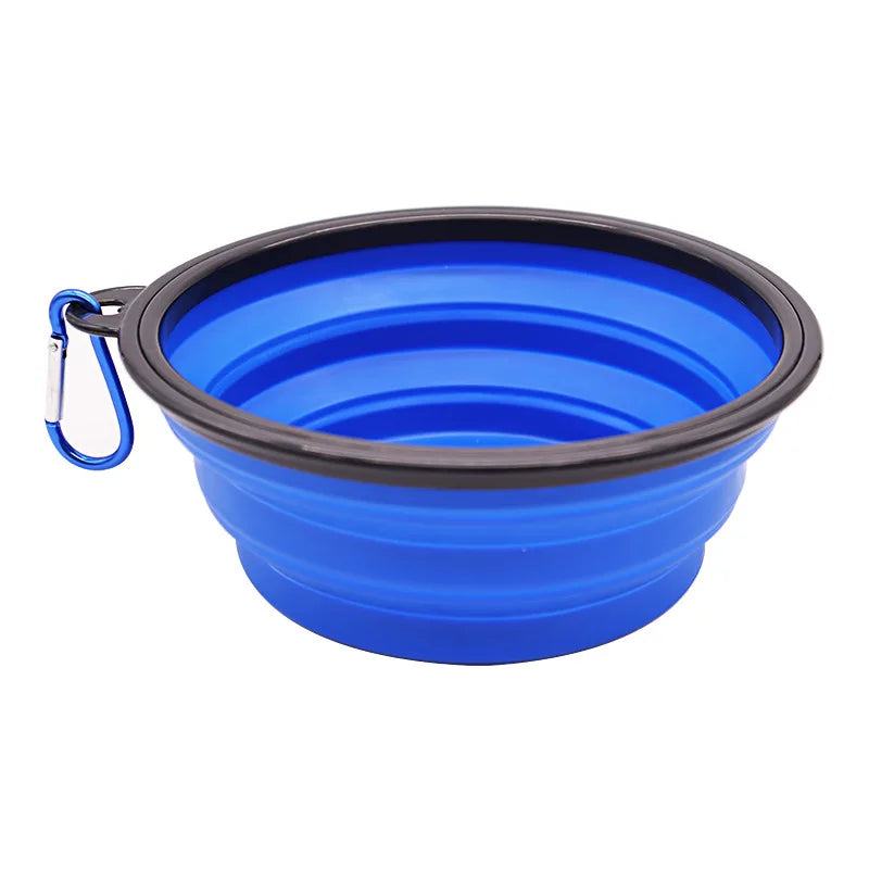 Portable Dog & Cat Bowl – 2-in-1 Travel Feeder
