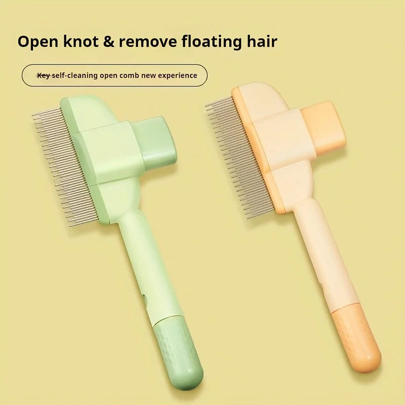 Pet Hair Removal Comb – Long & Short Fur Grooming Tool