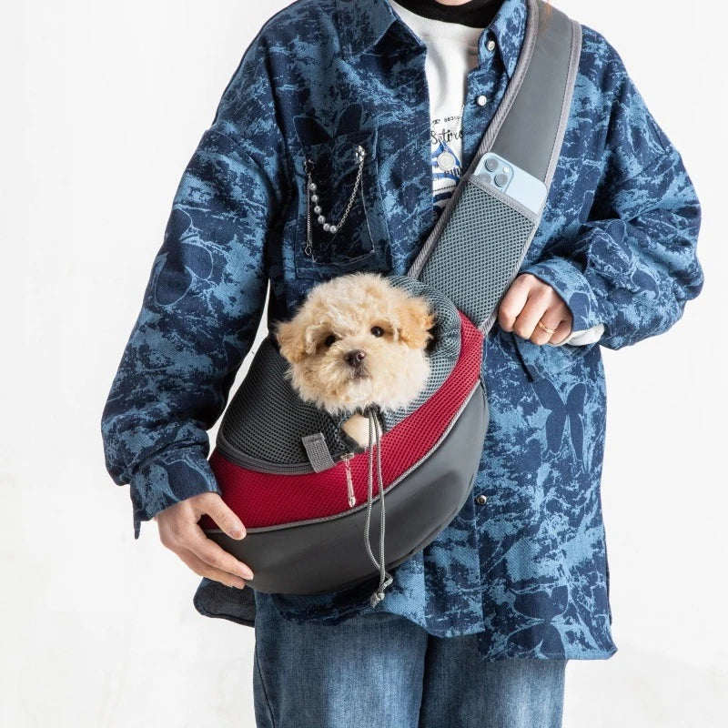 Pet Carrier Backpack – Travel Sling Bag for Dogs & Cats