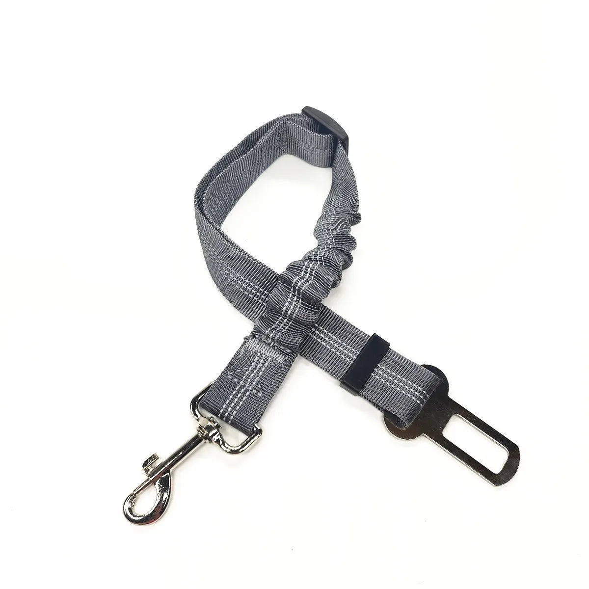 Adjustable Dog Car Seat Belt – Reflective & Padded Harness