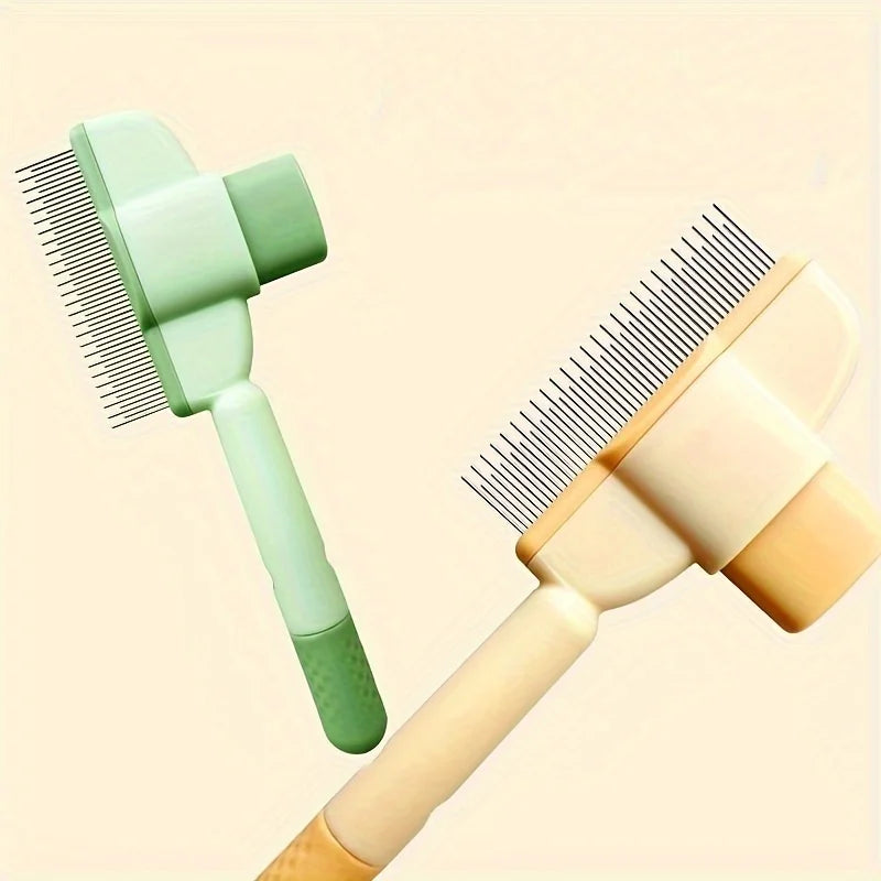 Pet Hair Removal Comb – Long & Short Fur Grooming Tool