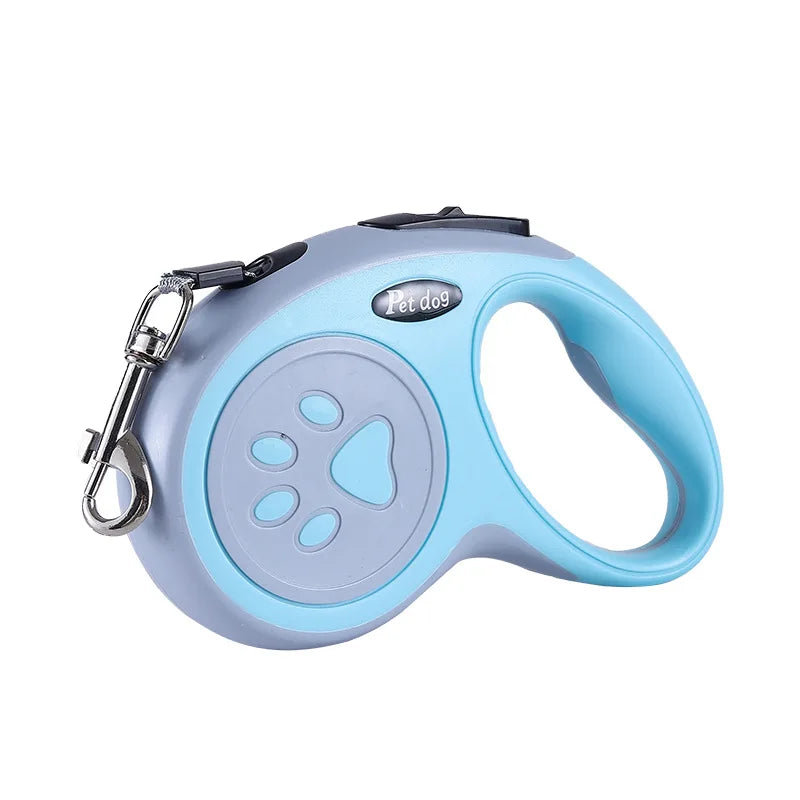 Retractable Dog Leash – Durable Nylon, 3m & 5m