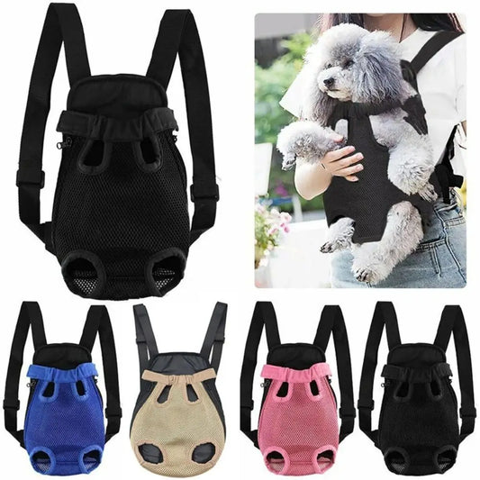 Adjustable Dog Carrier Backpack – Small Dogs & Cats"