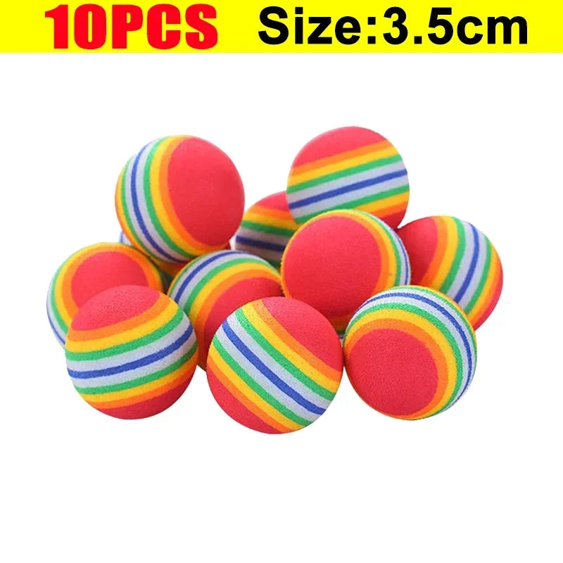 Interactive Pet Toy Balls – Soft EVA for Cats & Dogs