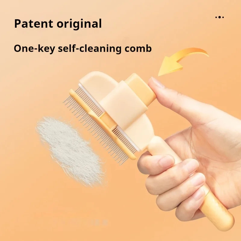 Pet Hair Removal Comb – Long & Short Fur Grooming Tool