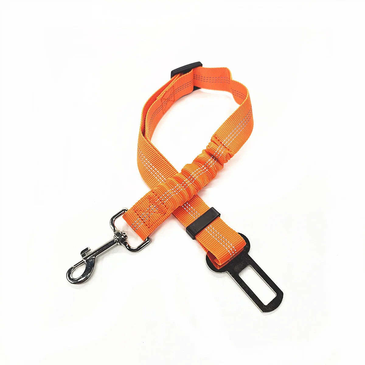 Adjustable Dog Car Seat Belt – Reflective & Padded Harness