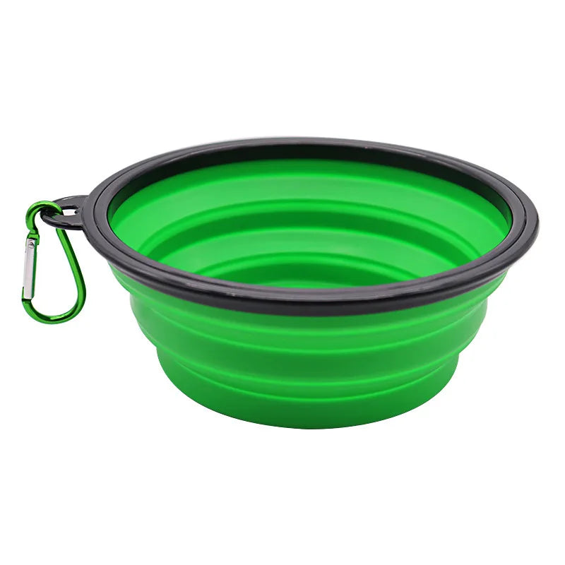 Portable Dog & Cat Bowl – 2-in-1 Travel Feeder