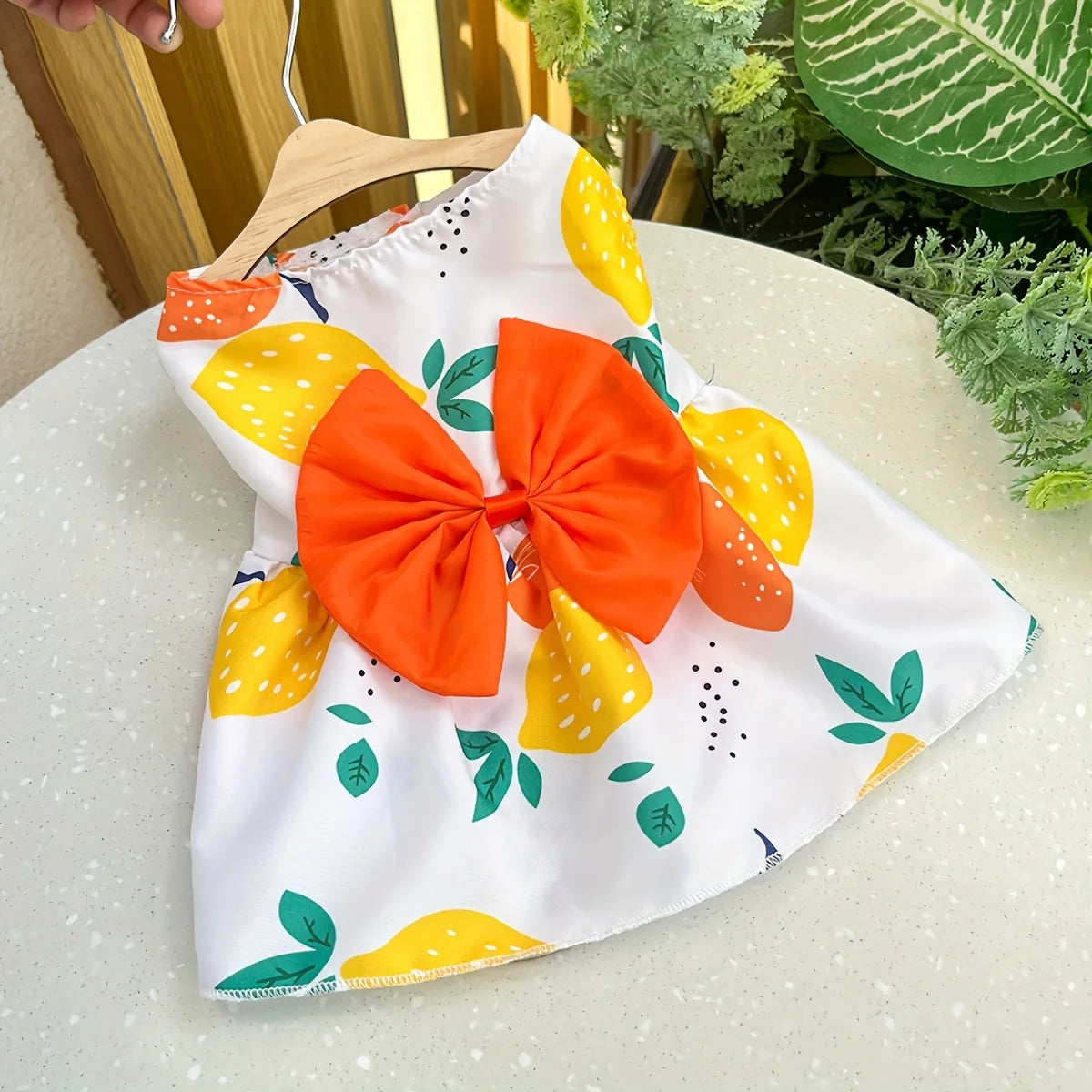 Summer Dog Dress – Floral Princess Outfit for Pets