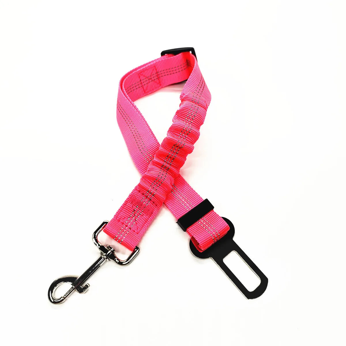 Adjustable Dog Car Seat Belt – Reflective & Padded Harness