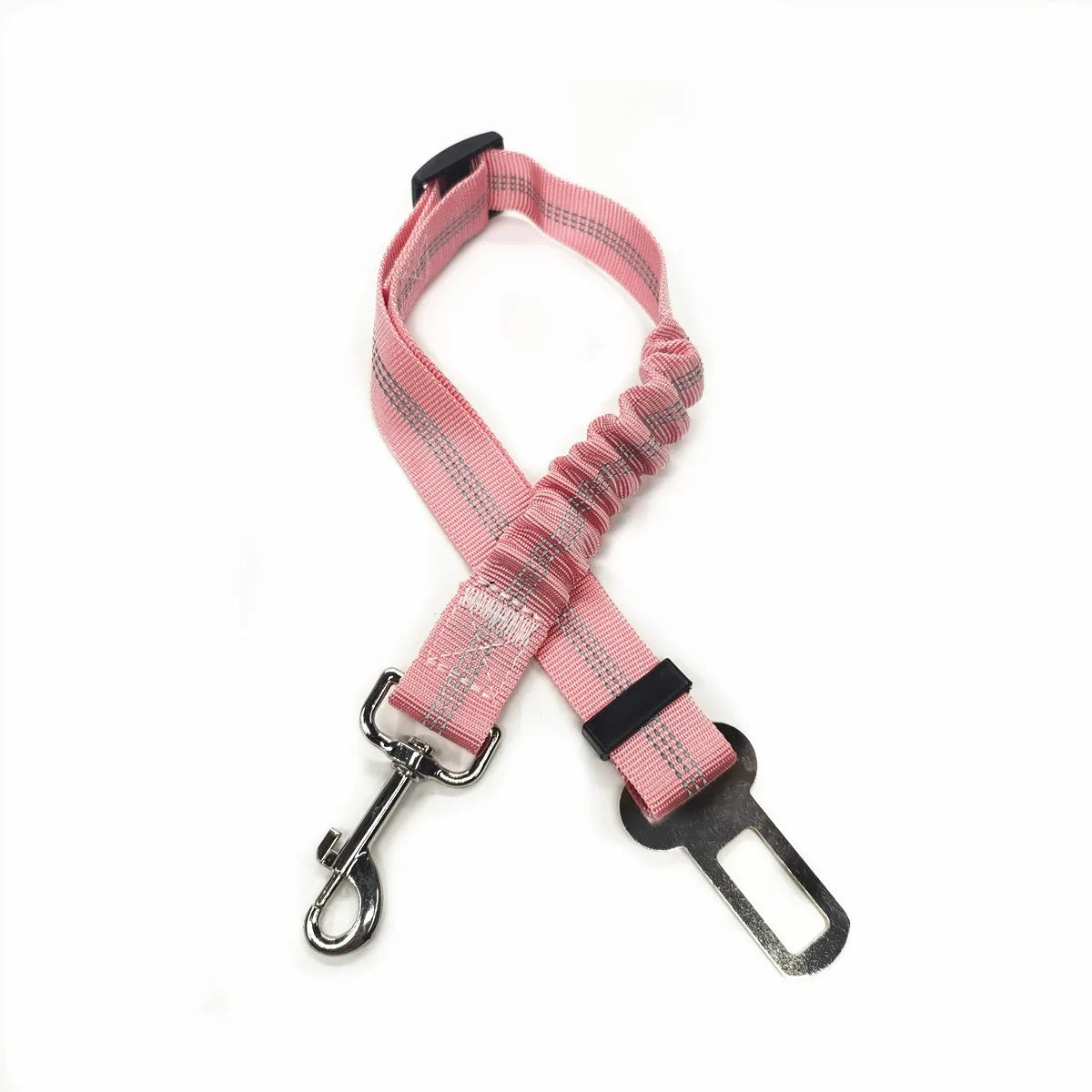 Adjustable Dog Car Seat Belt – Reflective & Padded Harness