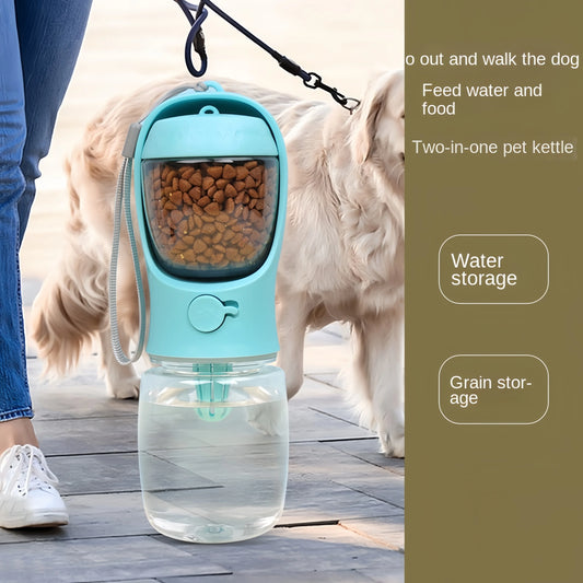 Outdoor Dog & Cat Feeder Bottle – Food & Water